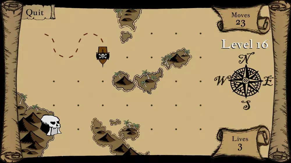 Capturas de tela do Pirate's Run