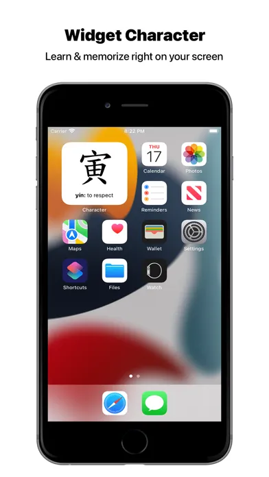 Chinese Characters Daily Screenshots
