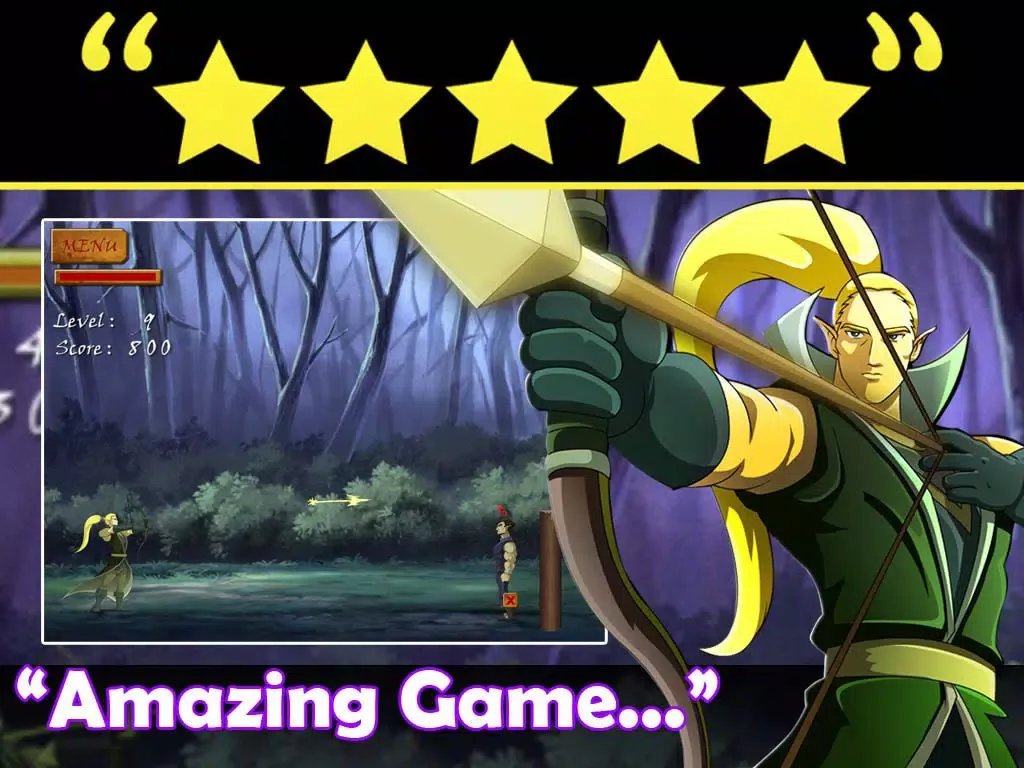 Medieval Archery Bow and Arrow Goblin Hunting iPad  Ekran Görüntüleri