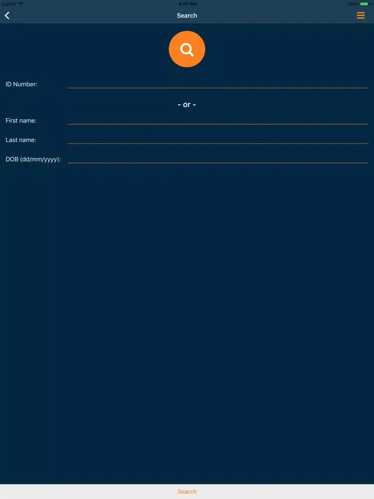 Zrzuty ekranu Onsite Mobile - USA iPad 