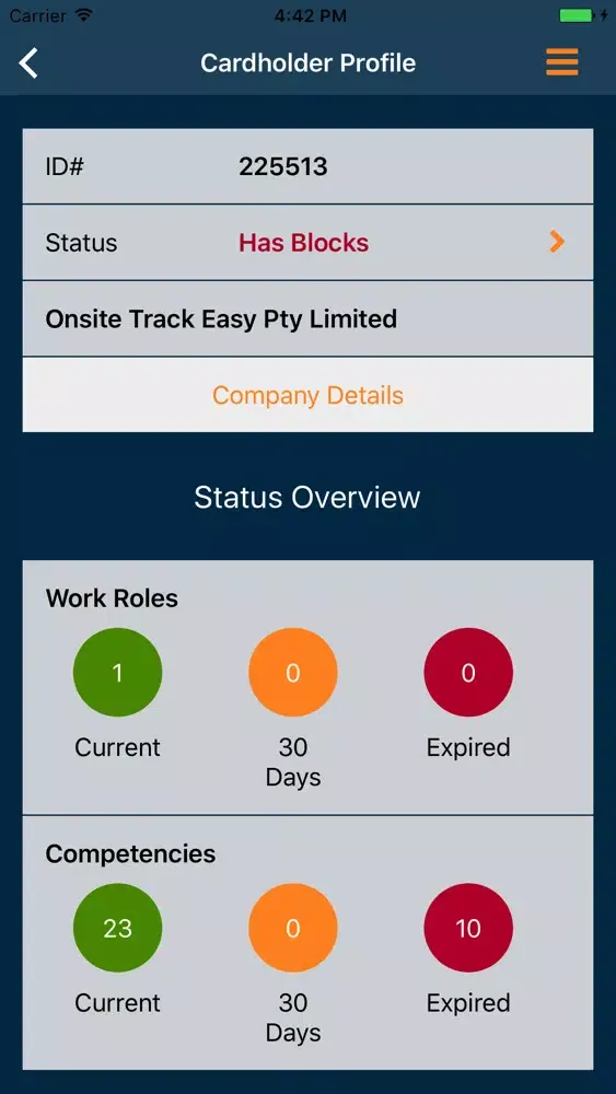 Zrzuty ekranu Onsite Mobile - USA