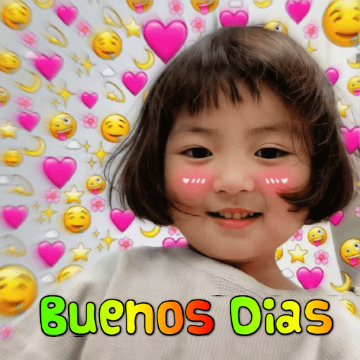 Buenos días Stickers WASicker