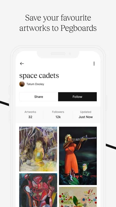 Peggy - Buy and Sell Art سکرین شاٹس