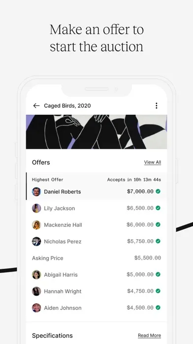 Peggy - Buy and Sell Art سکرین شاٹس