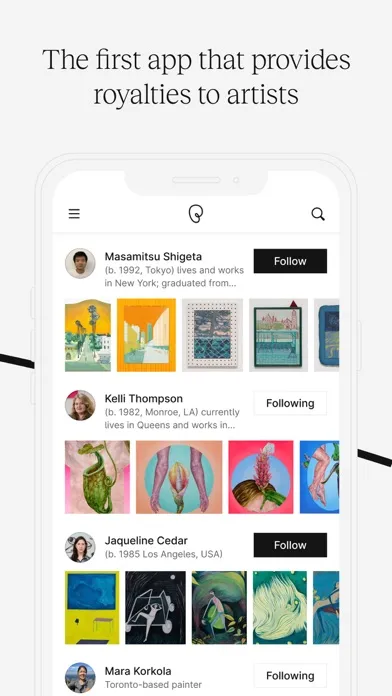 Peggy - Buy and Sell Art سکرین شاٹس