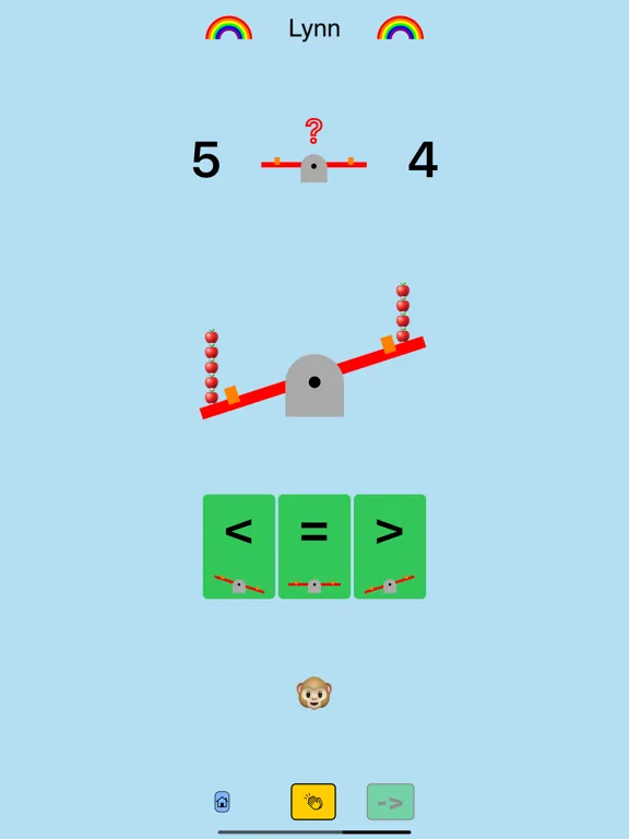 ภาพหน้าจอของ Kindergarten Math Drill iPad 
