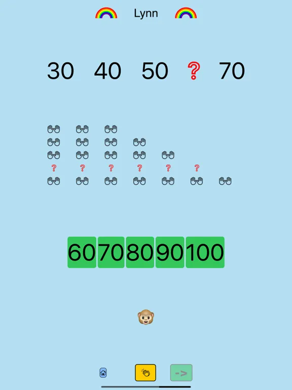 ภาพหน้าจอของ Kindergarten Math Drill iPad 