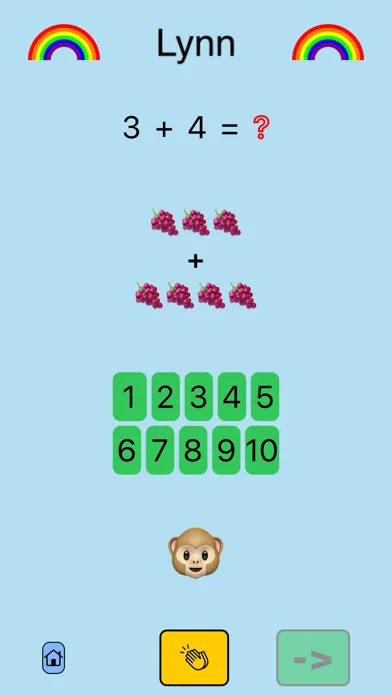 ภาพหน้าจอของ Kindergarten Math Drill