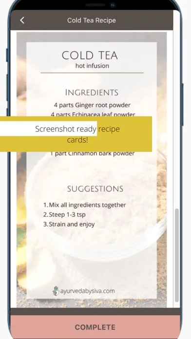 Скриншоты Ayurveda By Siva App