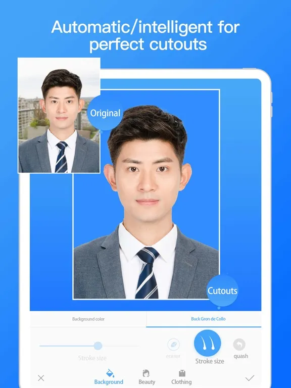 ID Photo Maker:Passport Photo iPad  Screenshots