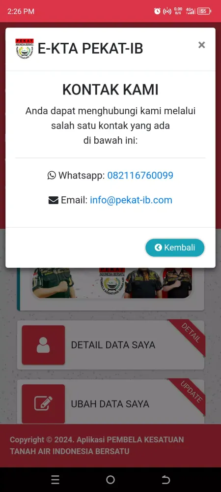 E-KTA PEKAT IB Screenshots