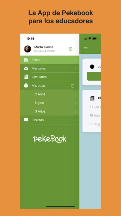 Pekebook Educadores स्क्रीनशॉट