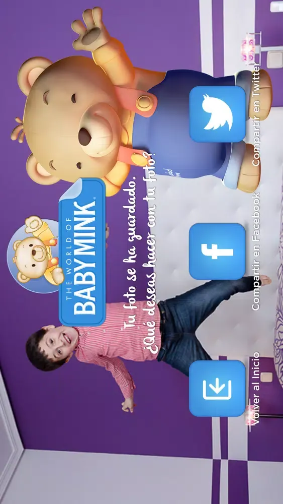 Capturas de tela do BabyMink Animado
