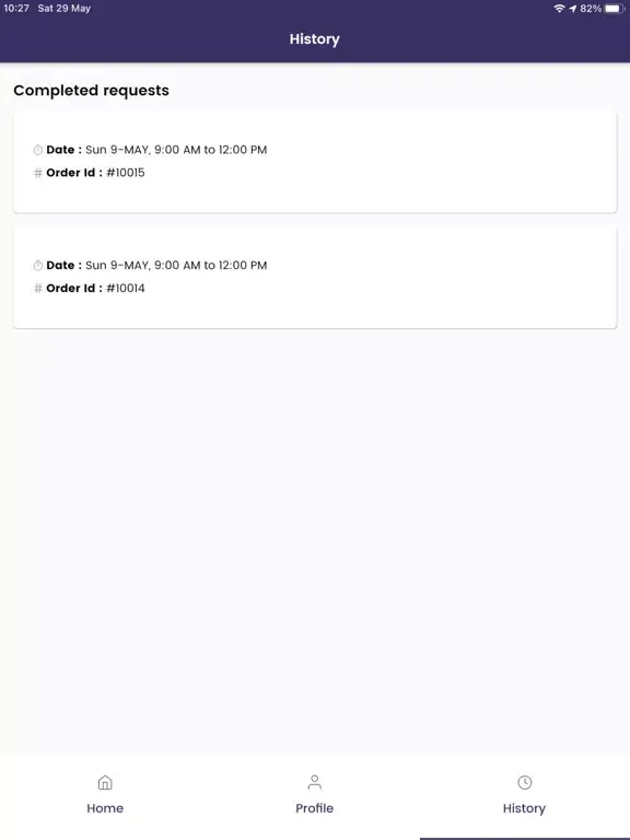 Скриншоты TeaTalk Delivery iPad 