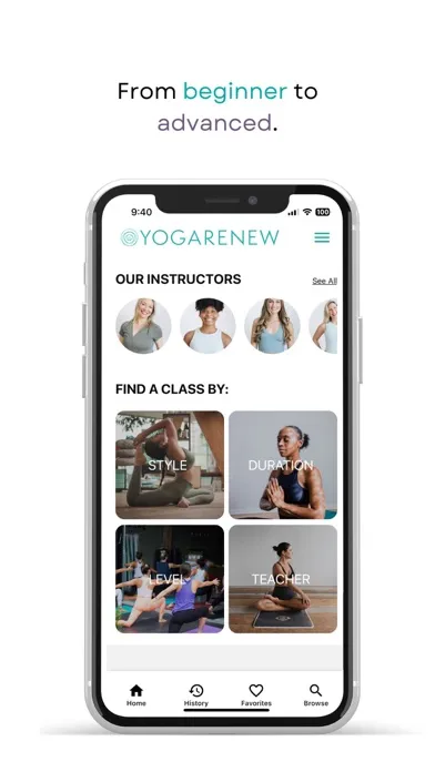 Capturas de pantalla de YogaRenew's Ether