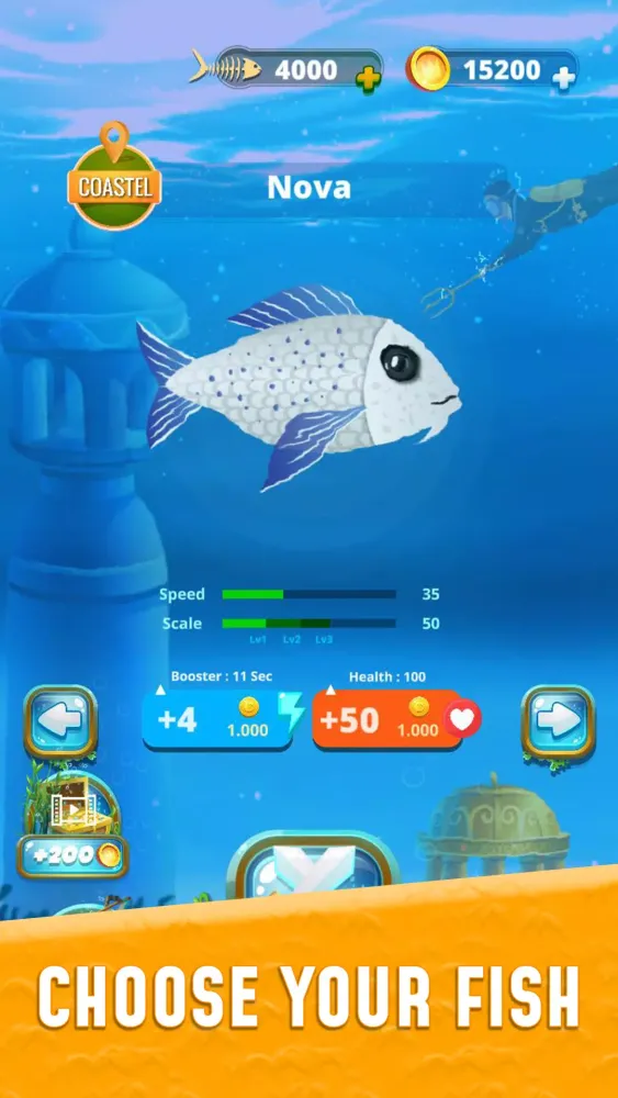 Grow Fish.io : Fish Hunter Screenshots