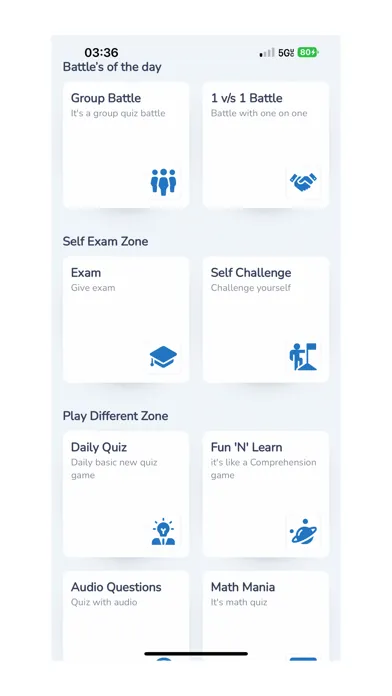 Tangkapan layar Quiztimes