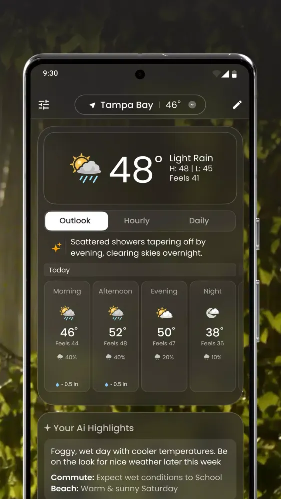 Ảnh chụp màn hình của The Weather Network +