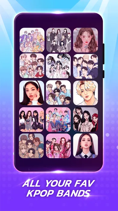 Screenshot di Kpop Piano Star: Music Games