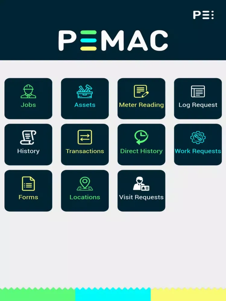 ภาพหน้าจอของ PEMAC Assets Mobile (3.5) iPad 
