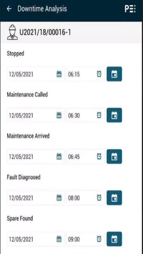 ภาพหน้าจอของ PEMAC Assets Mobile (3.5)
