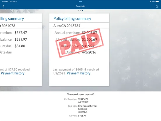 Tangkapan skrin Go PEMCO iPad 