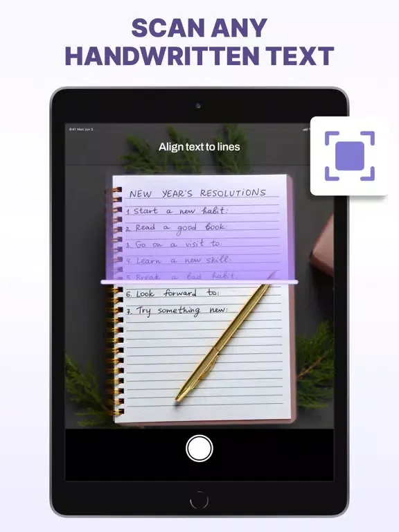 Tangkapan skrin Handwriting OCR : Text Editor iPad 