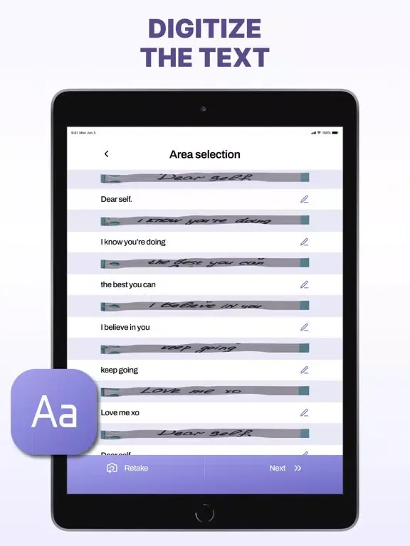 Tangkapan skrin Handwriting OCR : Text Editor iPad 