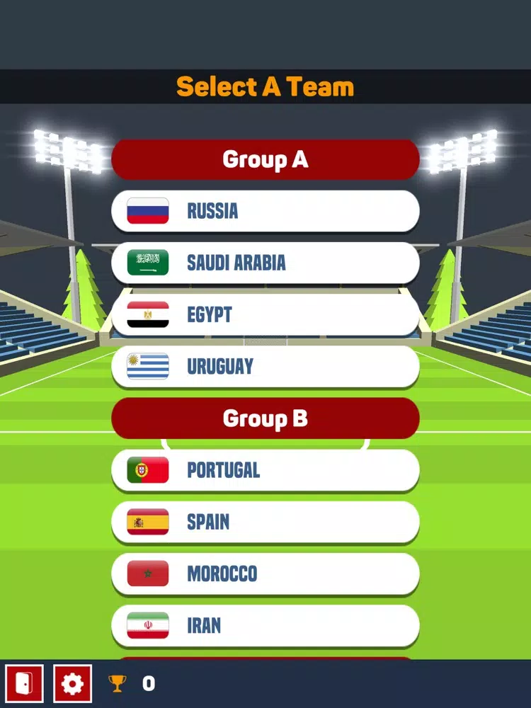 Penalty Football Cup 2018 iPad  Screenshots