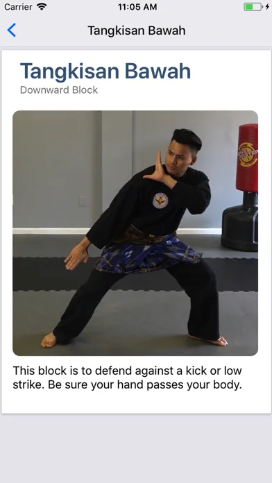 Silat Training Screenshots