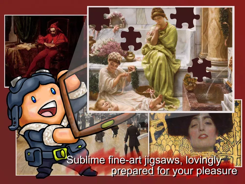 Ảnh chụp màn hình của Fine Art Puzzles iPad 