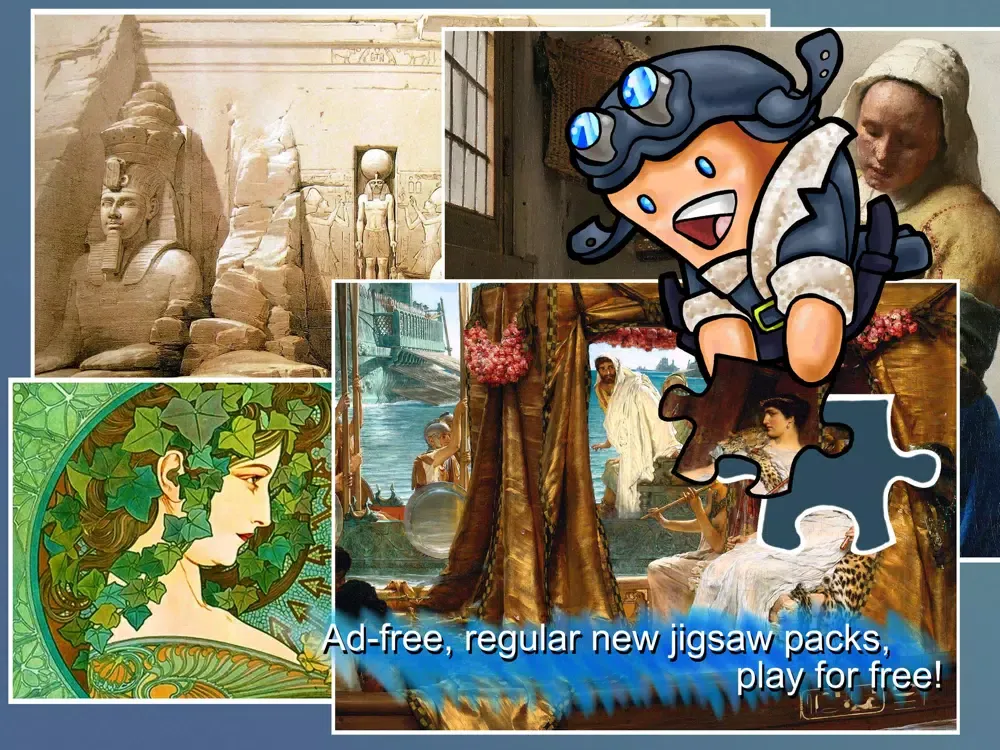 Ảnh chụp màn hình của Fine Art Puzzles iPad 