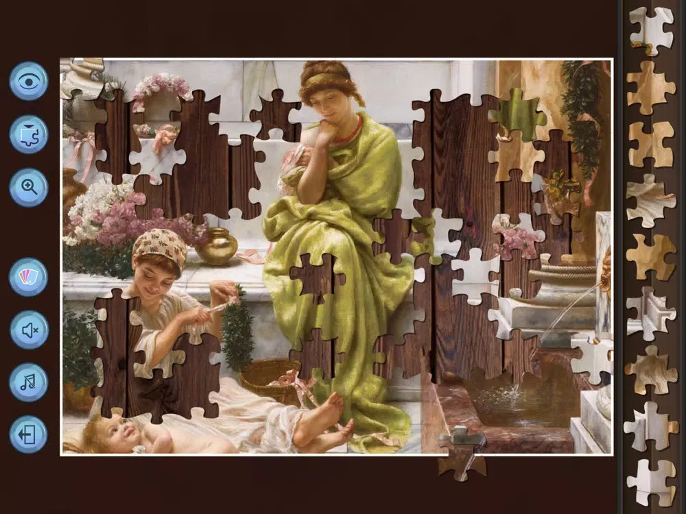 Ảnh chụp màn hình của Fine Art Puzzles iPad 