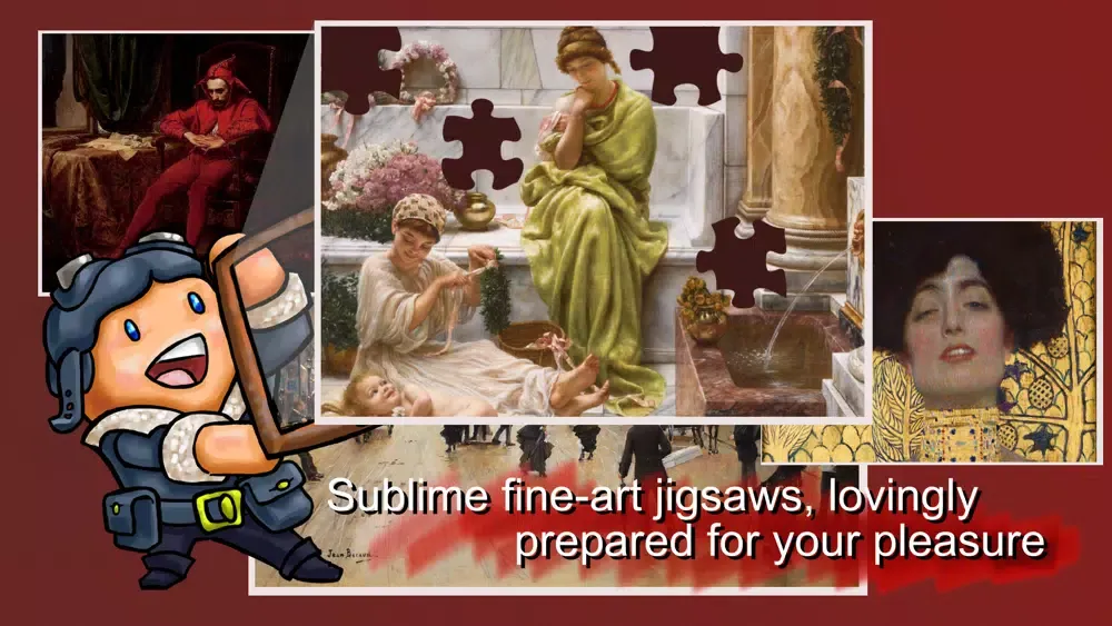 Ảnh chụp màn hình của Fine Art Puzzles