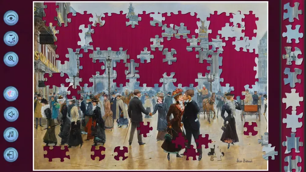 Ảnh chụp màn hình của Fine Art Puzzles