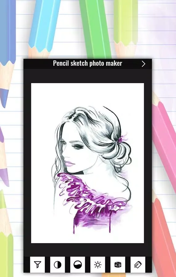 Screenshot di Pencil Sketch Photo Maker