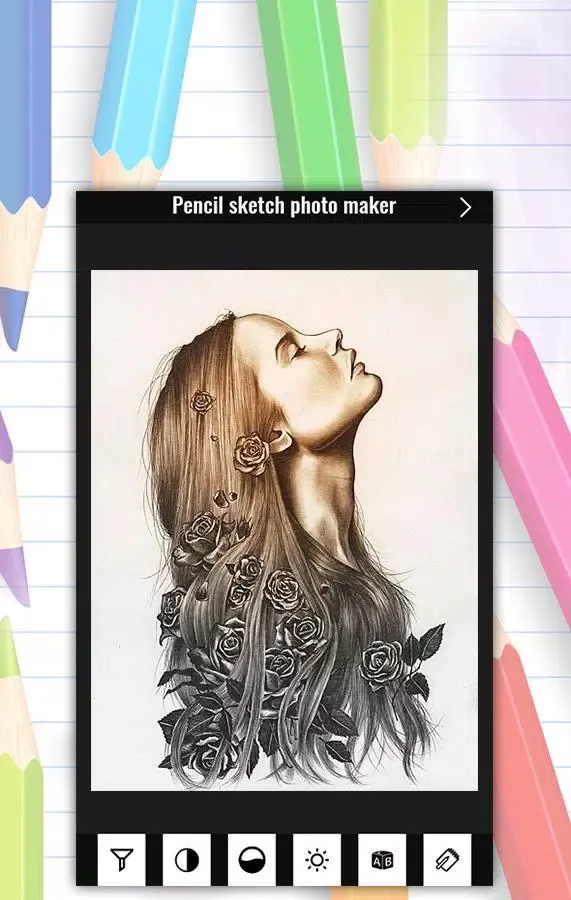 Screenshot di Pencil Sketch Photo Maker