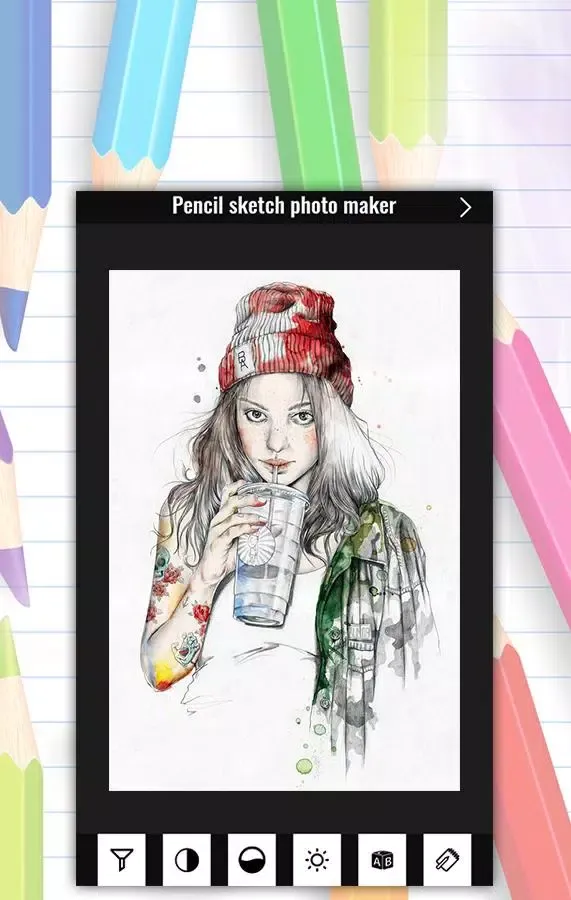 Screenshot di Pencil Sketch Photo Maker