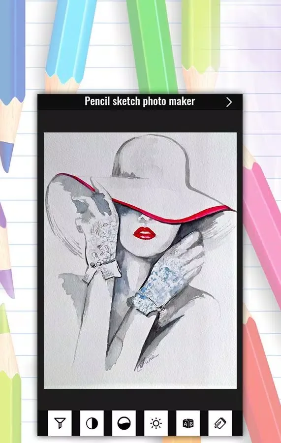 Screenshot di Pencil Sketch Photo Maker