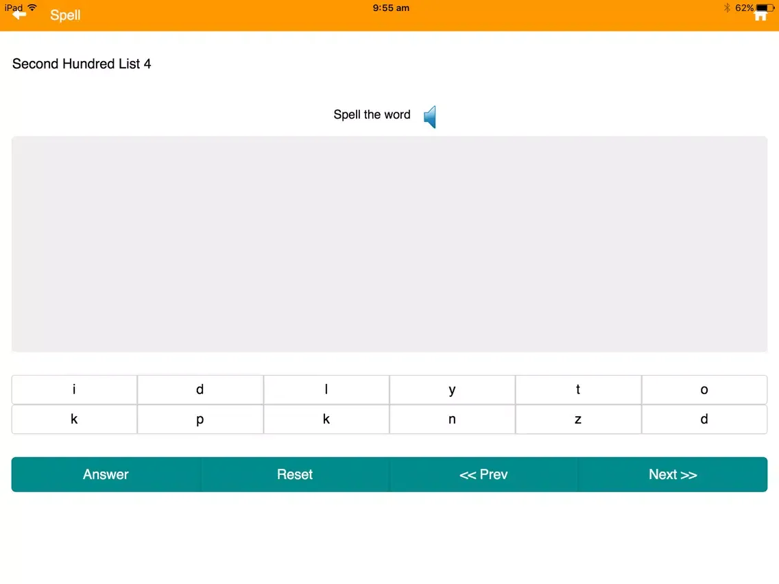 Capturas de pantalla de Sight Words - Fry List iPad 