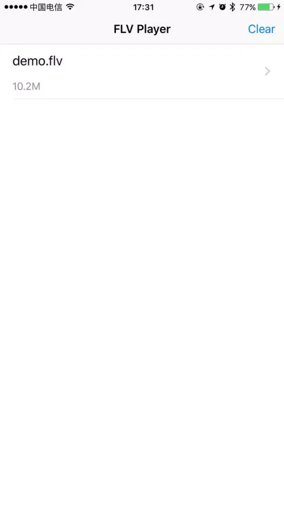 Zrzuty ekranu FLV Player - open flv files in email or cloud disk