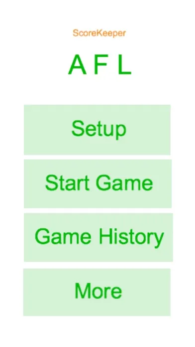 صور ScoreKeeper - Aussie Rules