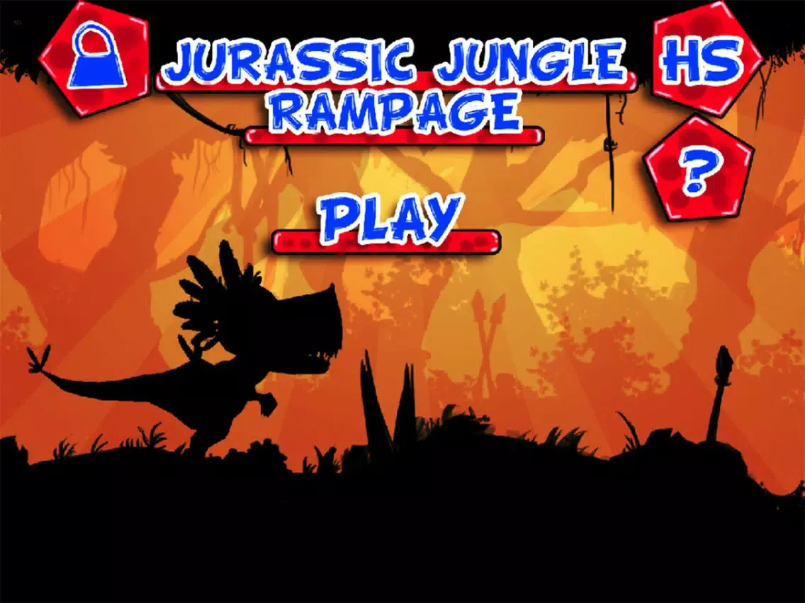 Jurassic Jungle Rampage iPad 應用截圖