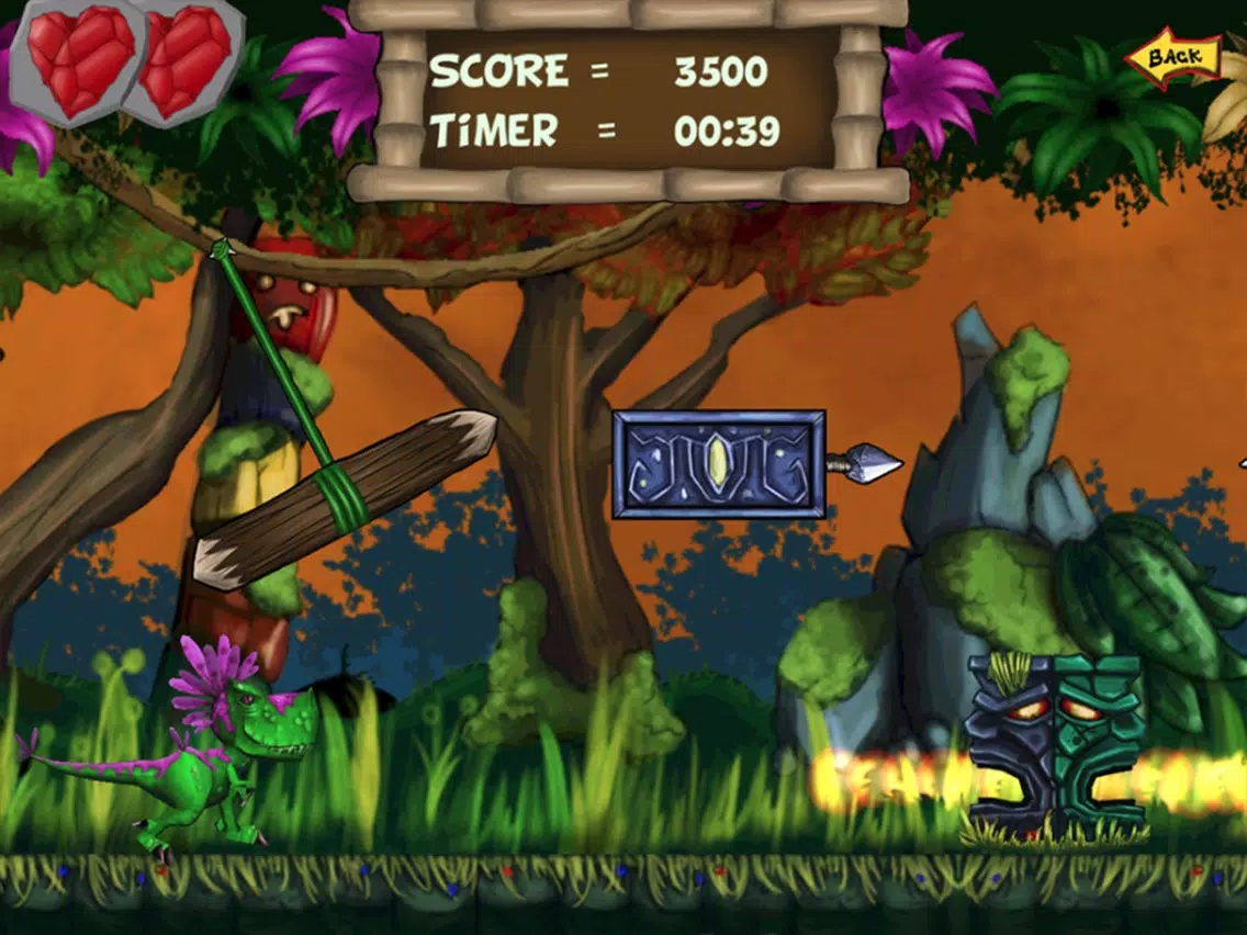 Capturas de pantalla de Jurassic Jungle Rampage iPad 
