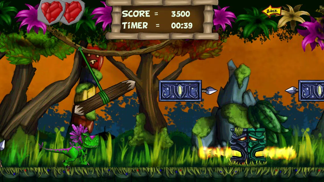 Capturas de pantalla de Jurassic Jungle Rampage