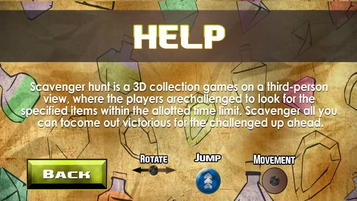 The Scavenger Hunt Game スクリーンショット