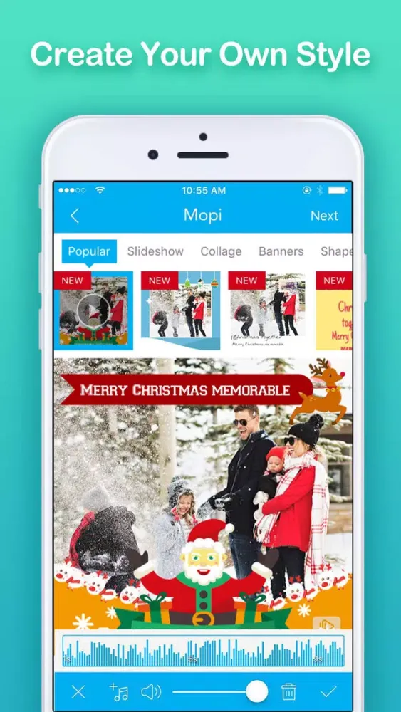 ภาพหน้าจอของ Mopi - Slideshow Video Maker