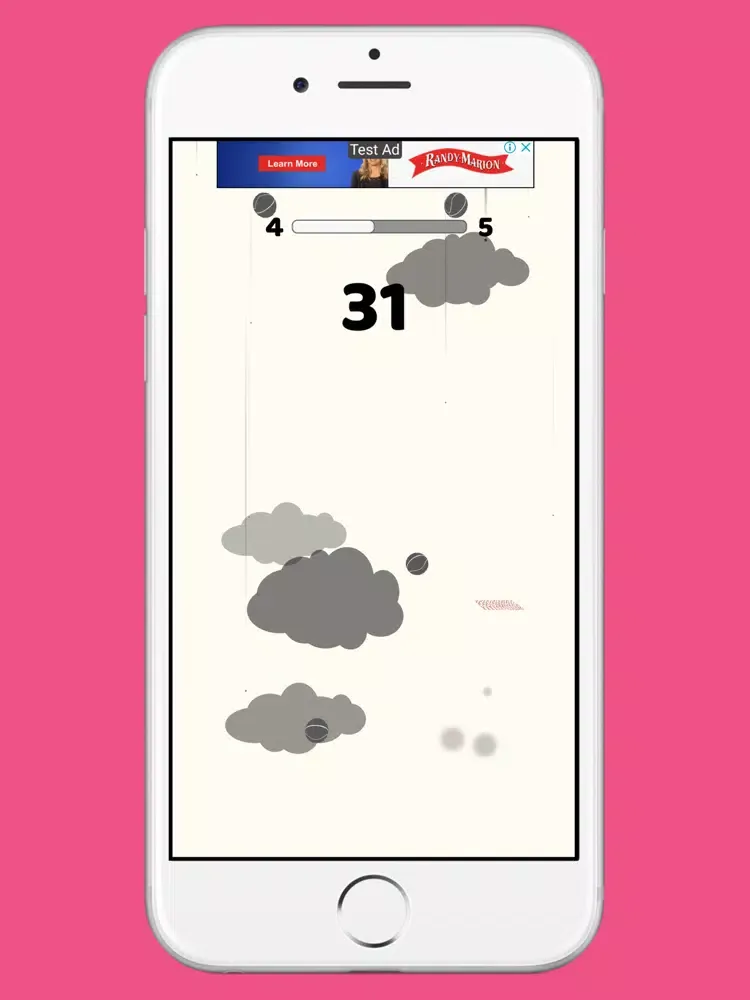 Dunk Hoop Ball Fall iPad  Screenshots