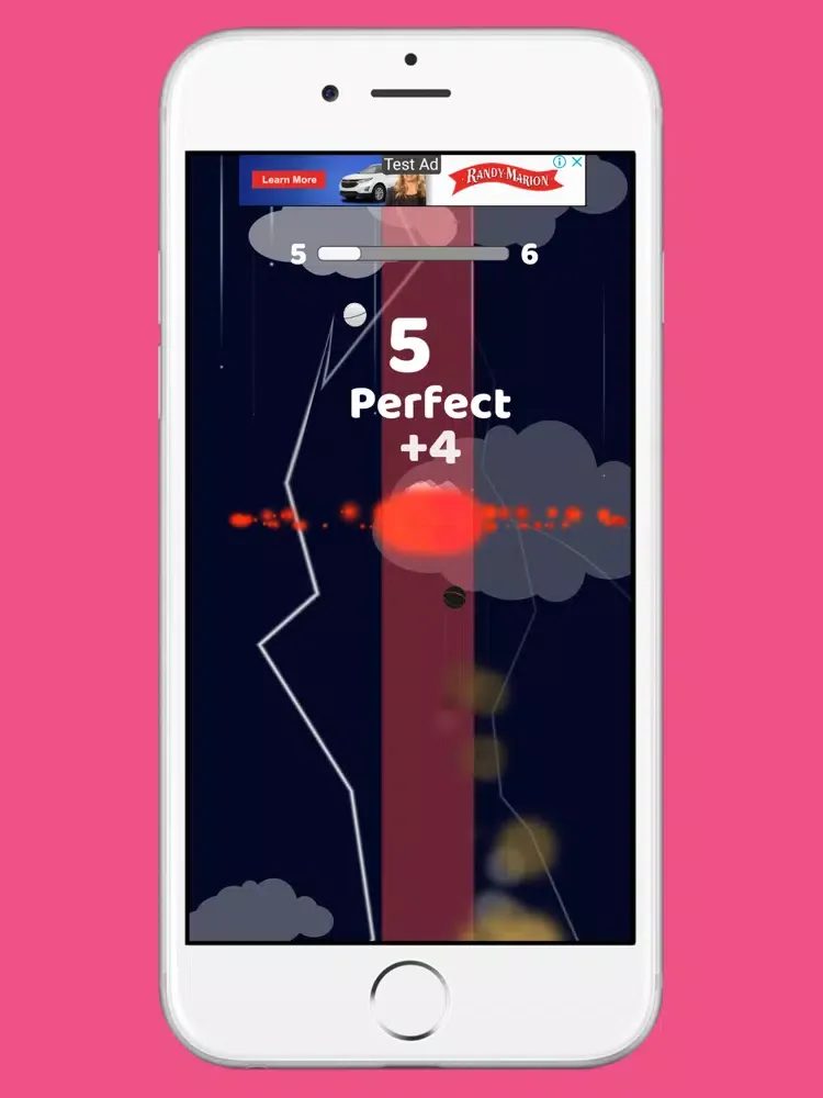 Dunk Hoop Ball Fall iPad  Screenshots
