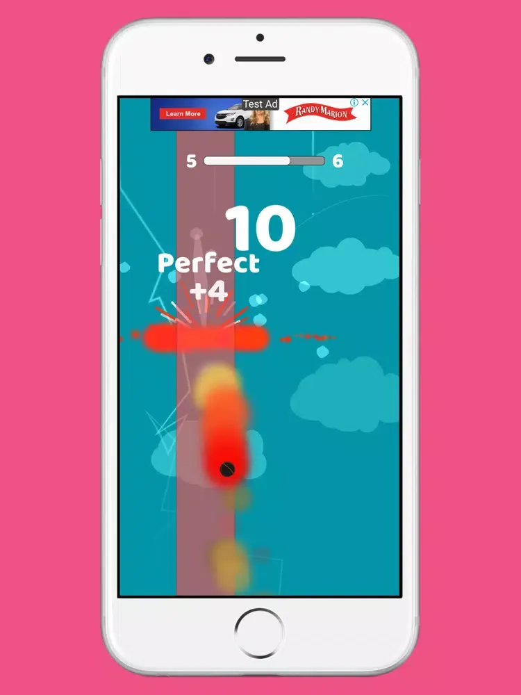 Dunk Hoop Ball Fall iPad  Screenshots